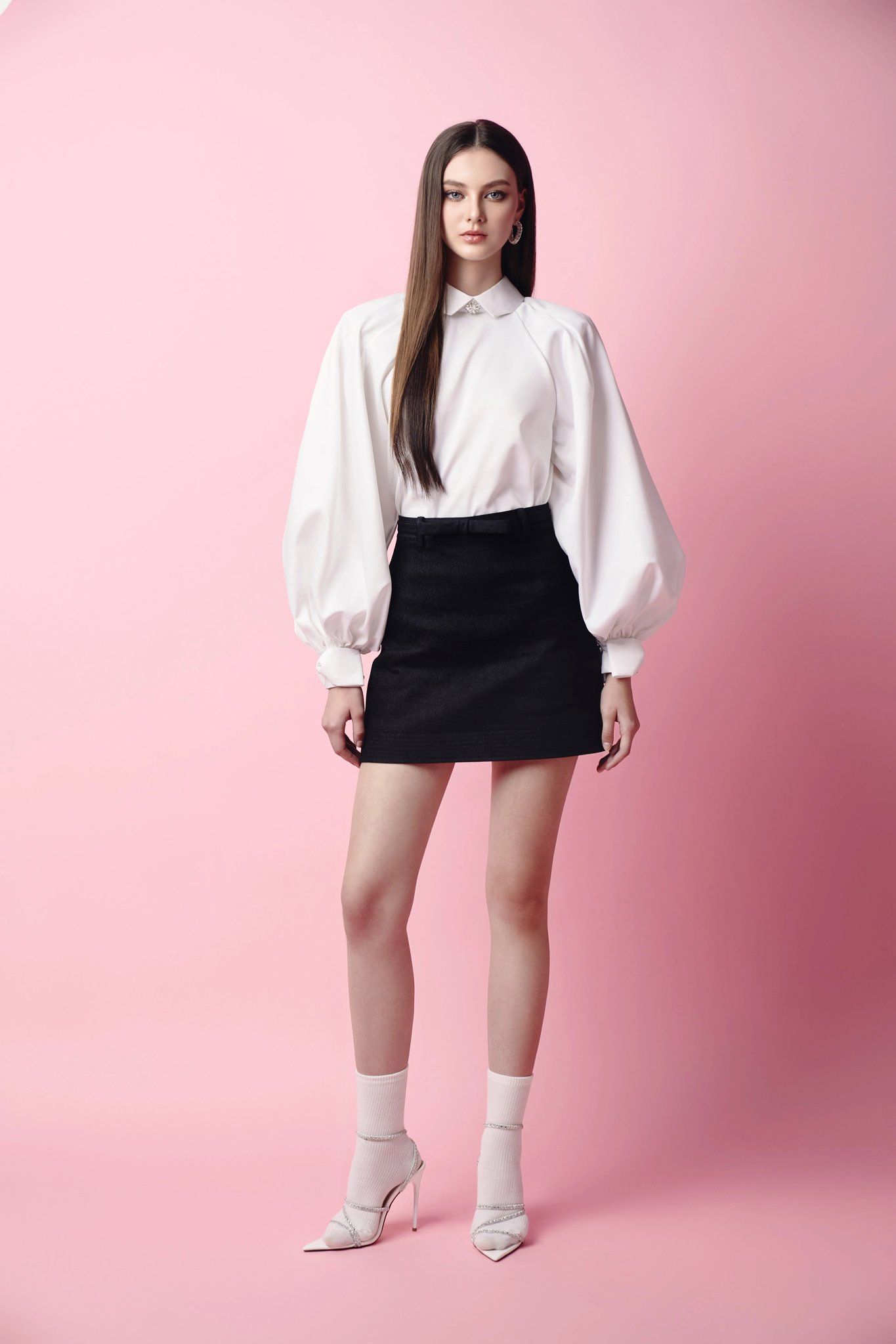 Picture of Puff Chic Top Customized Blouses & Shirts
