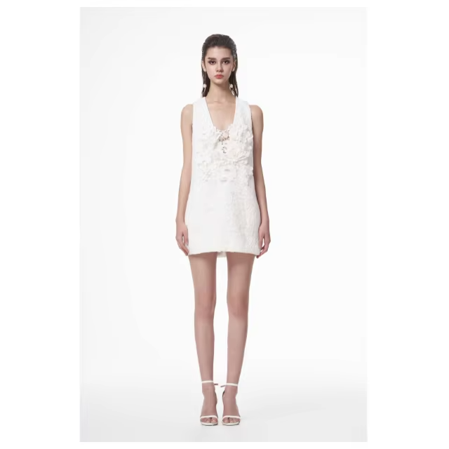 Picture of Elegant Ladies Dresses Short Skirts