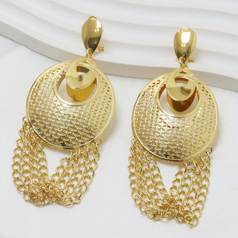 Picture of JEWELRY Exquisite Banquet Dating Wedding Fashion Jewelry Dangler Eardrop